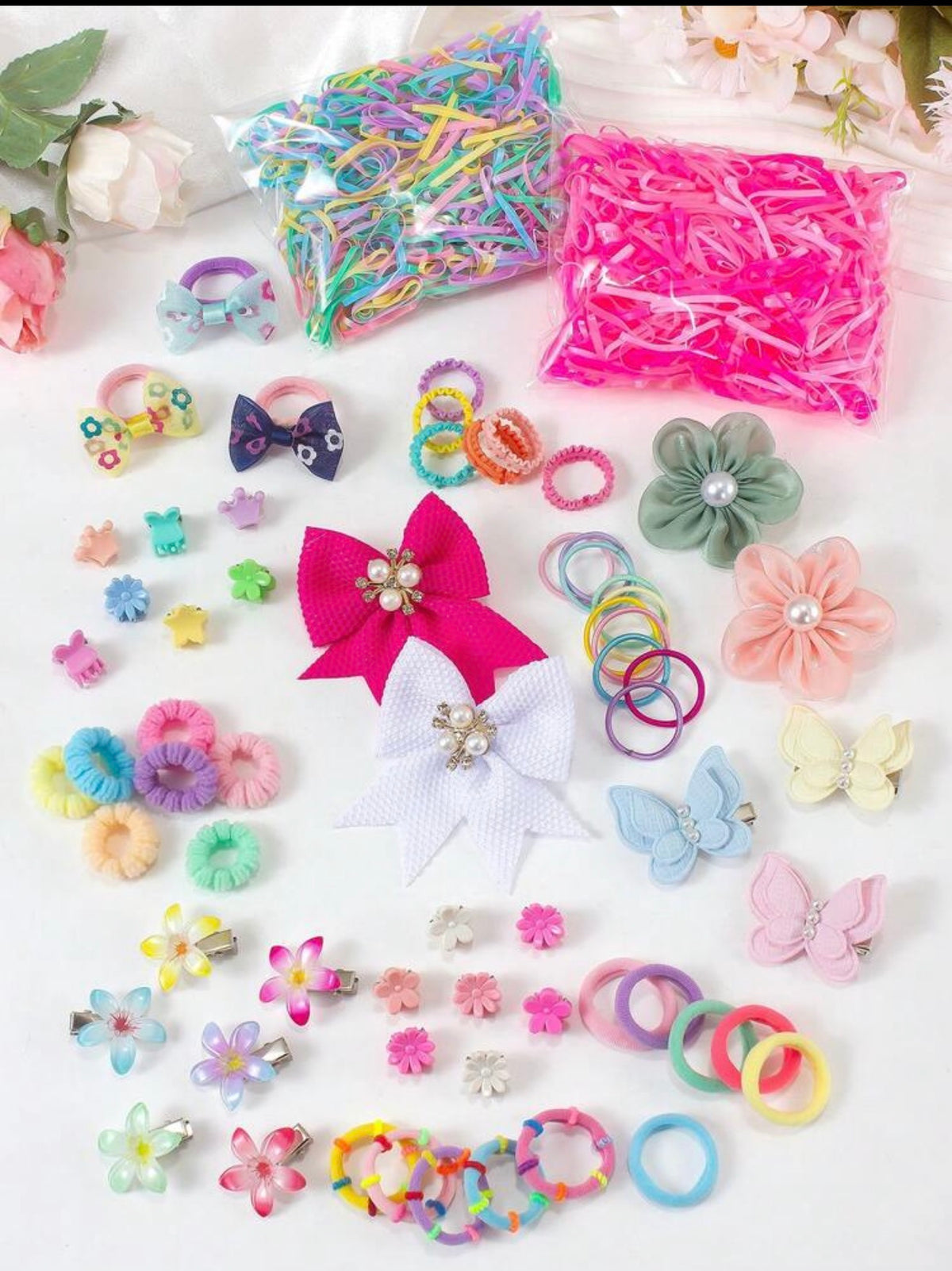 871-Piece Girls’ Hair Accessories Set