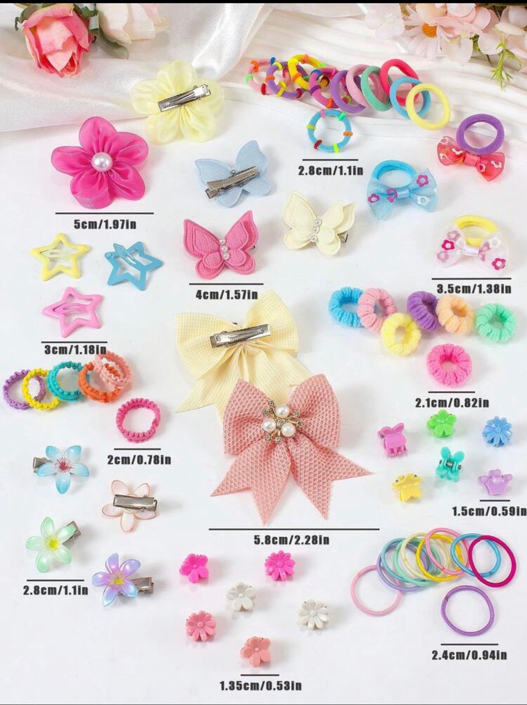 871-Piece Girls’ Hair Accessories Set