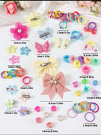 871-Piece Girls’ Hair Accessories Set