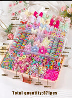 871-Piece Girls’ Hair Accessories Set